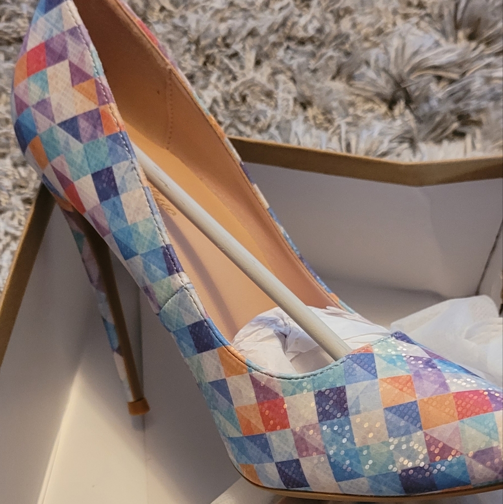 Genshuo Multi Grid Heels